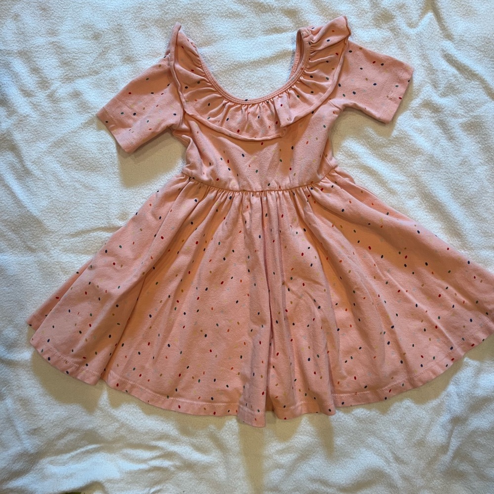 Alice & Ames Shirt Sleeve Ruffle Ballet Dress